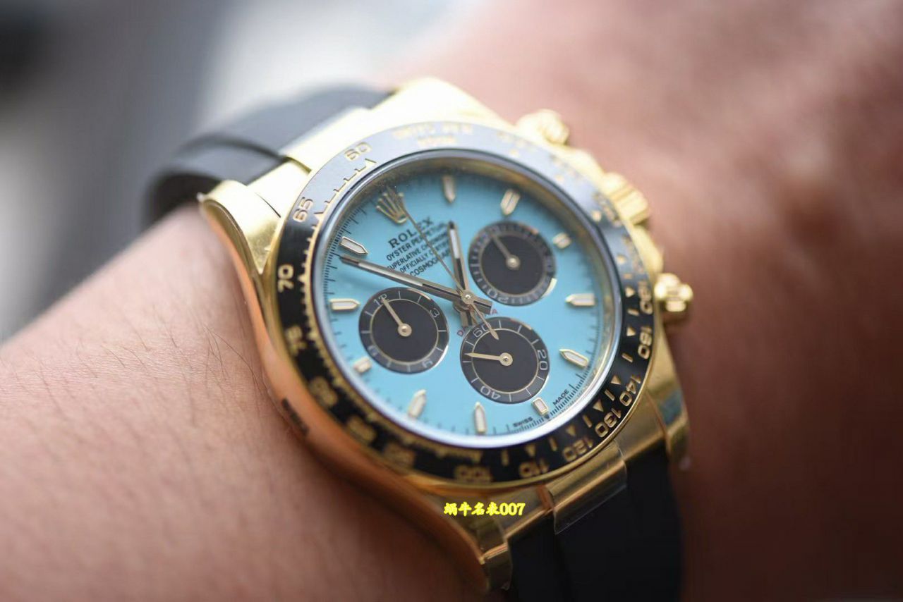  Video review  Matching weight version 162g Rolex Daytona  series M126518LN-0014 watches  / R992