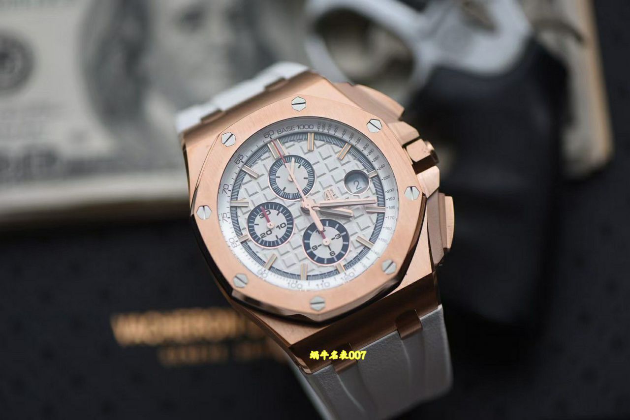  Video review Audemars Piguet Royal Oak  Offshore  series 26408OR.OO.A010CA.01 replica  watches  / AP355