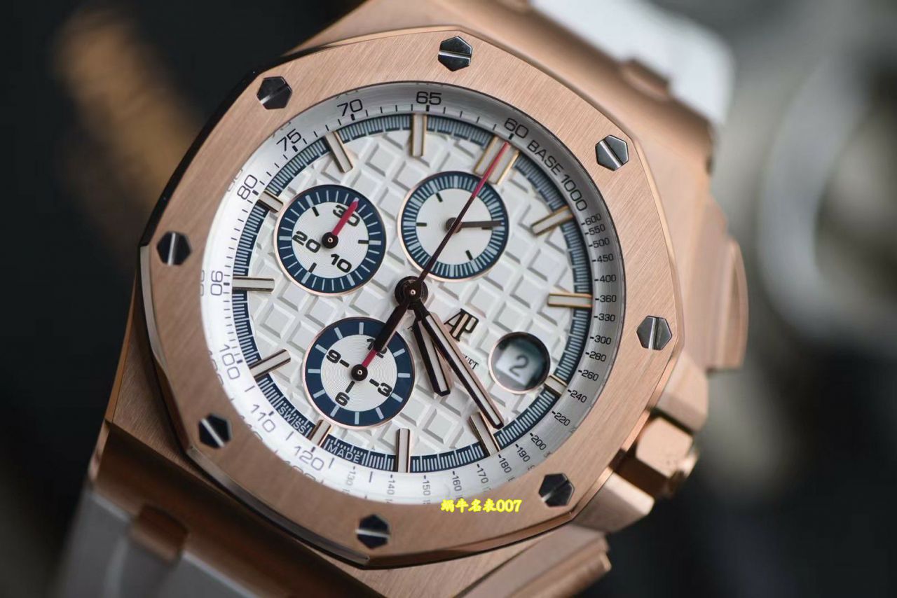  Video review Audemars Piguet Royal Oak  Offshore  series 26408OR.OO.A010CA.01 replica  watches  / AP355