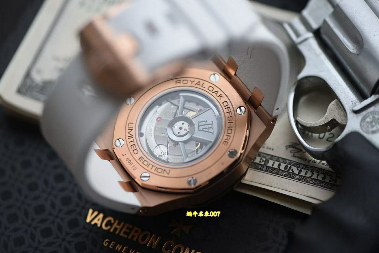  Video review Audemars Piguet Royal Oak  Offshore  series 26408OR.OO.A010CA.01 replica  watches  / AP355