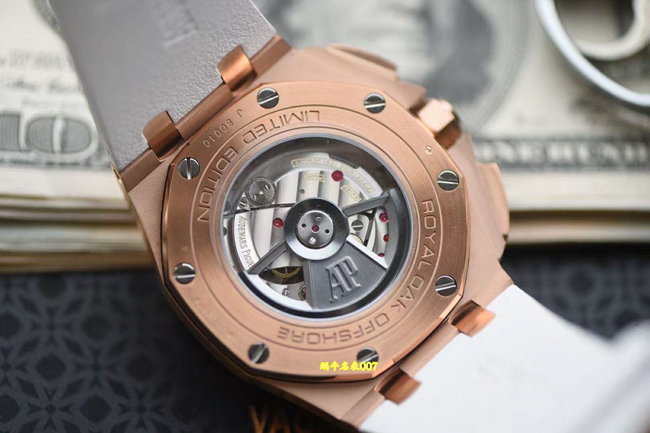  Video review Audemars Piguet Royal Oak  Offshore  series 26408OR.OO.A010CA.01 replica  watches  / AP355