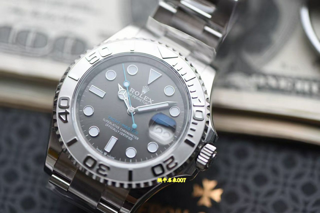  Video review clean Factory  Gray  Yacht-Master Rolex Yacht-Master  series m126622-0001 replica  watches  / R1000