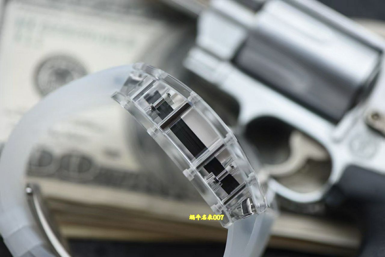  Video review sonic Produced Richard Miller Transparent crystal case RM055 watches  / sonic RM055V