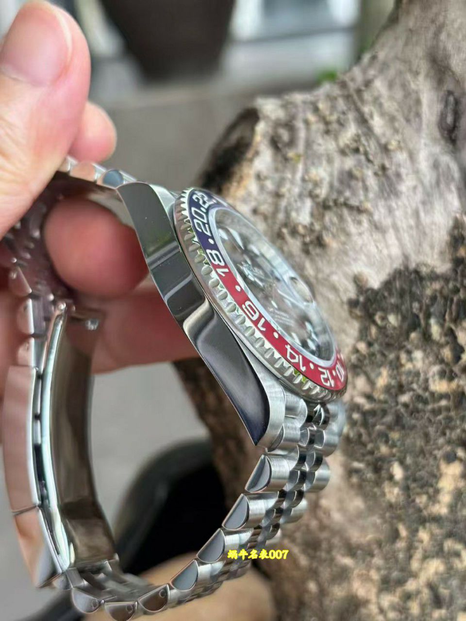 vs Rolex  GMT-Master  super   Cola Circle  m126710blro-0001 Perfect v3 Version Red and Blue  ceramics circle  / R1001