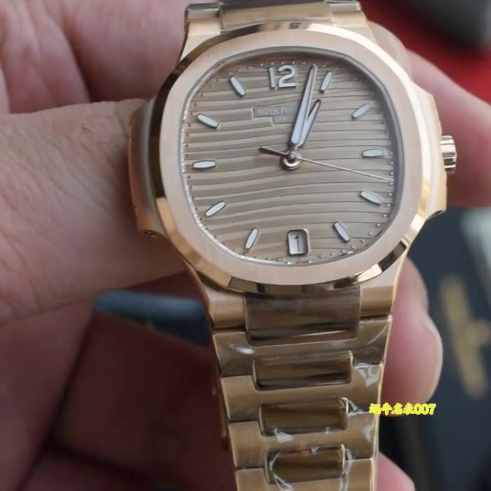  Video review 3K Patek PhilippeTOP replica  Nautilus  Women watch 7118/1R-010 watches 