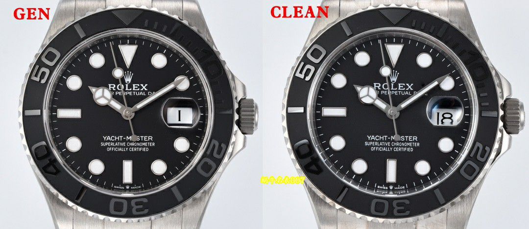  Video review CleanTOP replica Rolex  Pure titanium shell strap whole 109 gram  Yacht-Master m226627-0001 watches  / R1003