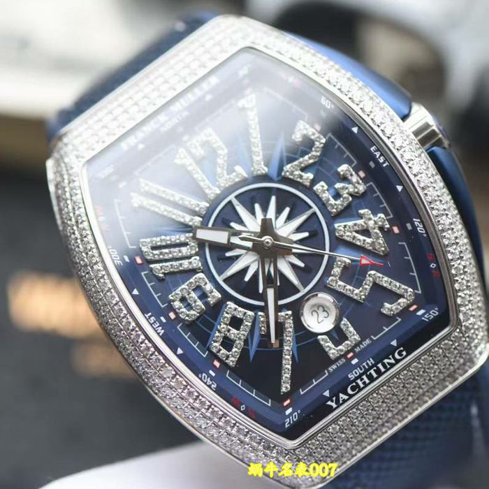 Franck MullerFM v45 Yacht-Master Franck MullerTOP replica  watchVanguard Yachting  diamond  watches 