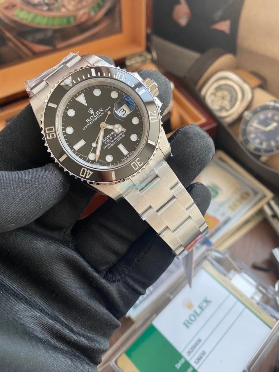  Video review VS Factory Rolex Submariner TOP replica  Submariner Date m126610ln-0001 watches  / R1007