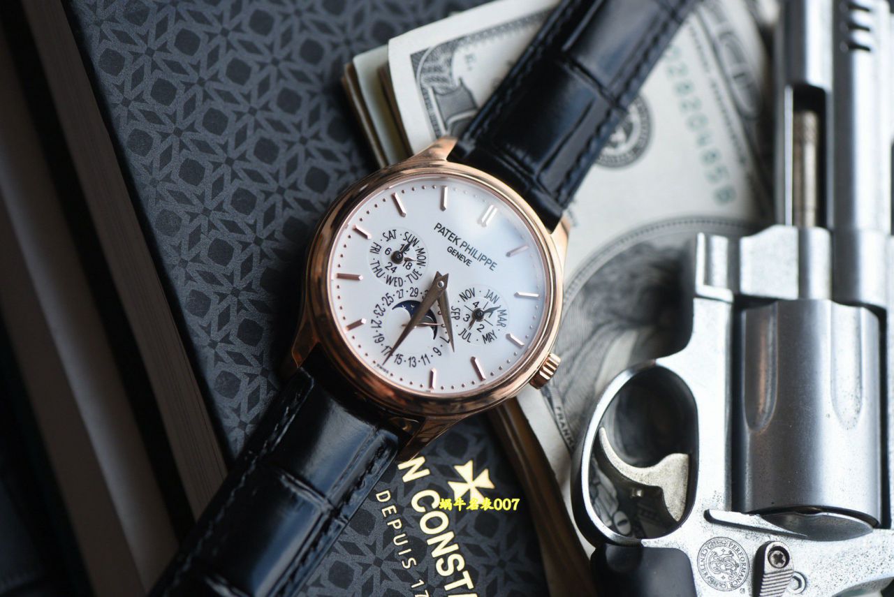  Video review 3K Factory Patek Philippe super  Complex function timepiece  series 5327R-001，5140P-001 watches  / BD520