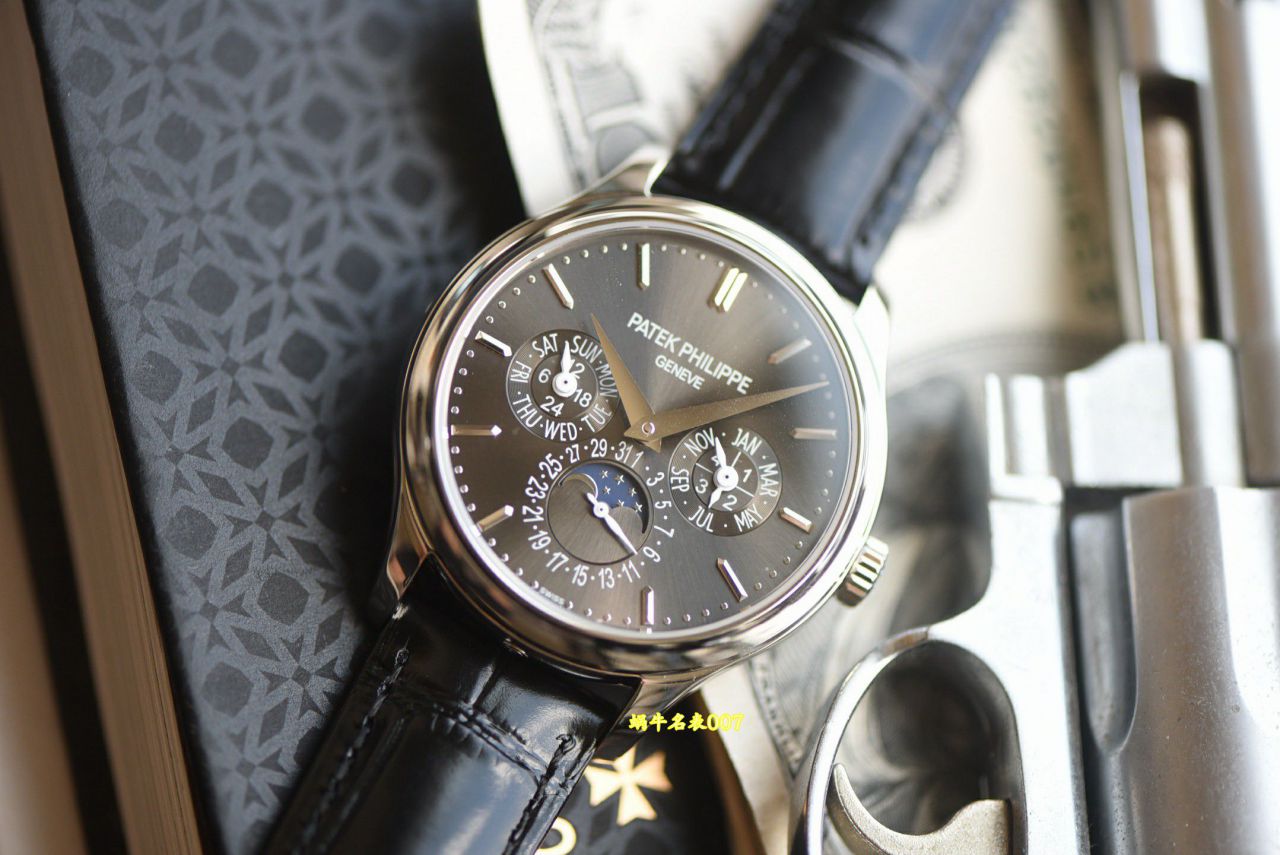  Video review 3K Factory Patek Philippe super  Complex function timepiece  series 5327G-001 watches  / BD522