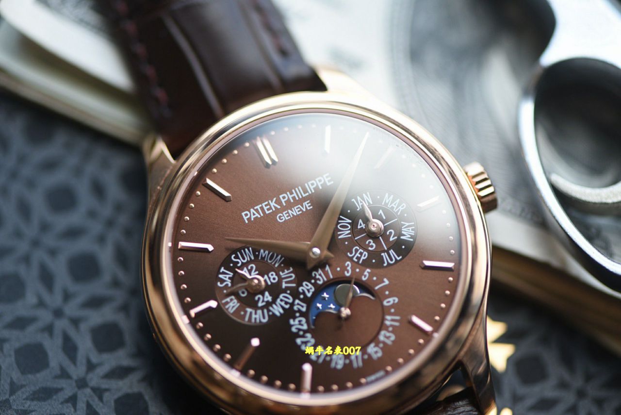  Video review 3K Factory Patek Philippe super  Complex function timepiece  series 5327G-001 watches  / BD522