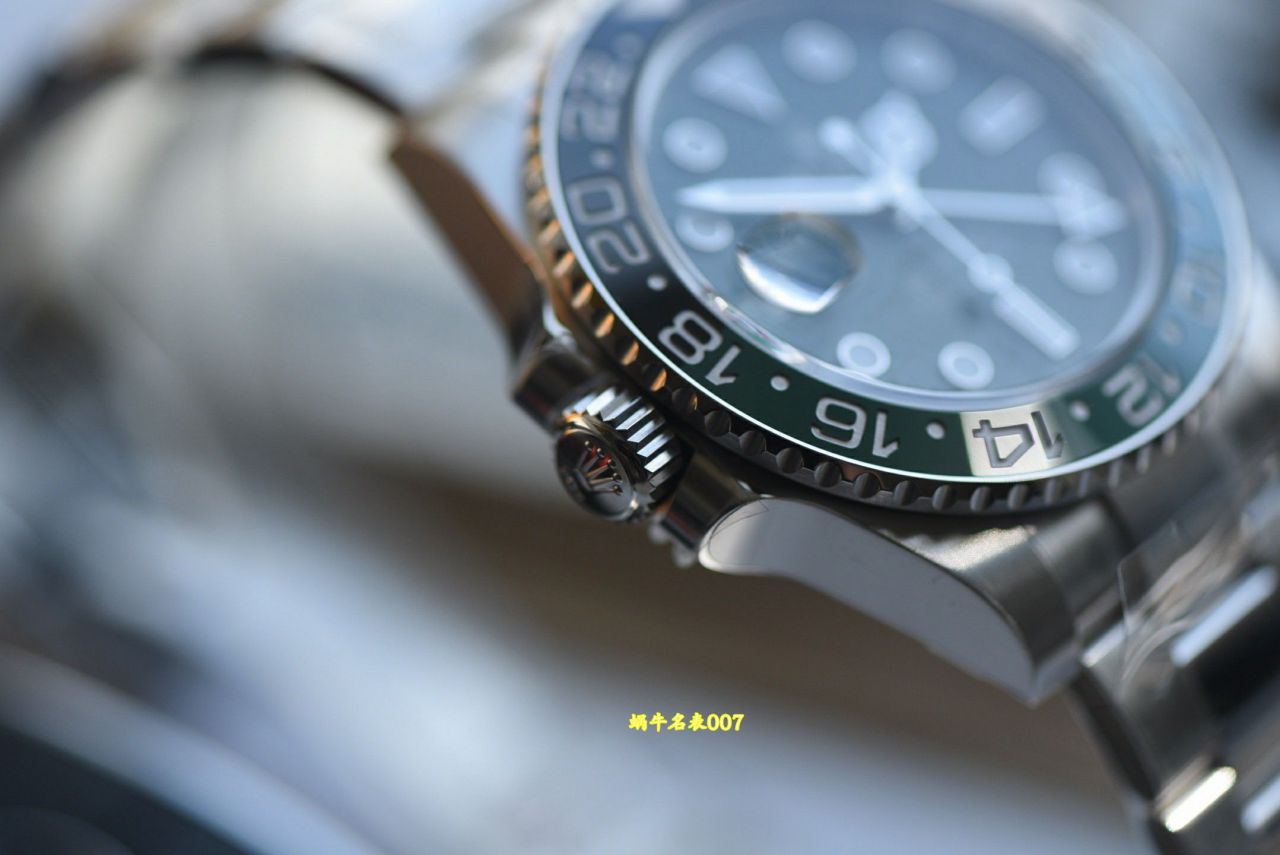  Video review vs Rolex  GMT-Master II Sprite Circle  left handed M126729VTNR-0001 watches  / R1008