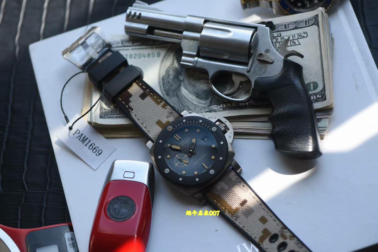  Video review VS PANERAI new product Submersible Navy SEALS series  PAM01669 watch / VSPAM01669Q