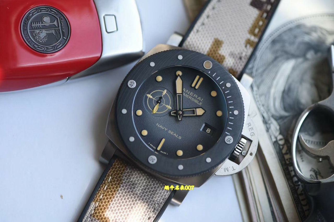  Video review VS PANERAI new product Submersible Navy SEALS series  PAM01669 watch / VSPAM01669Q
