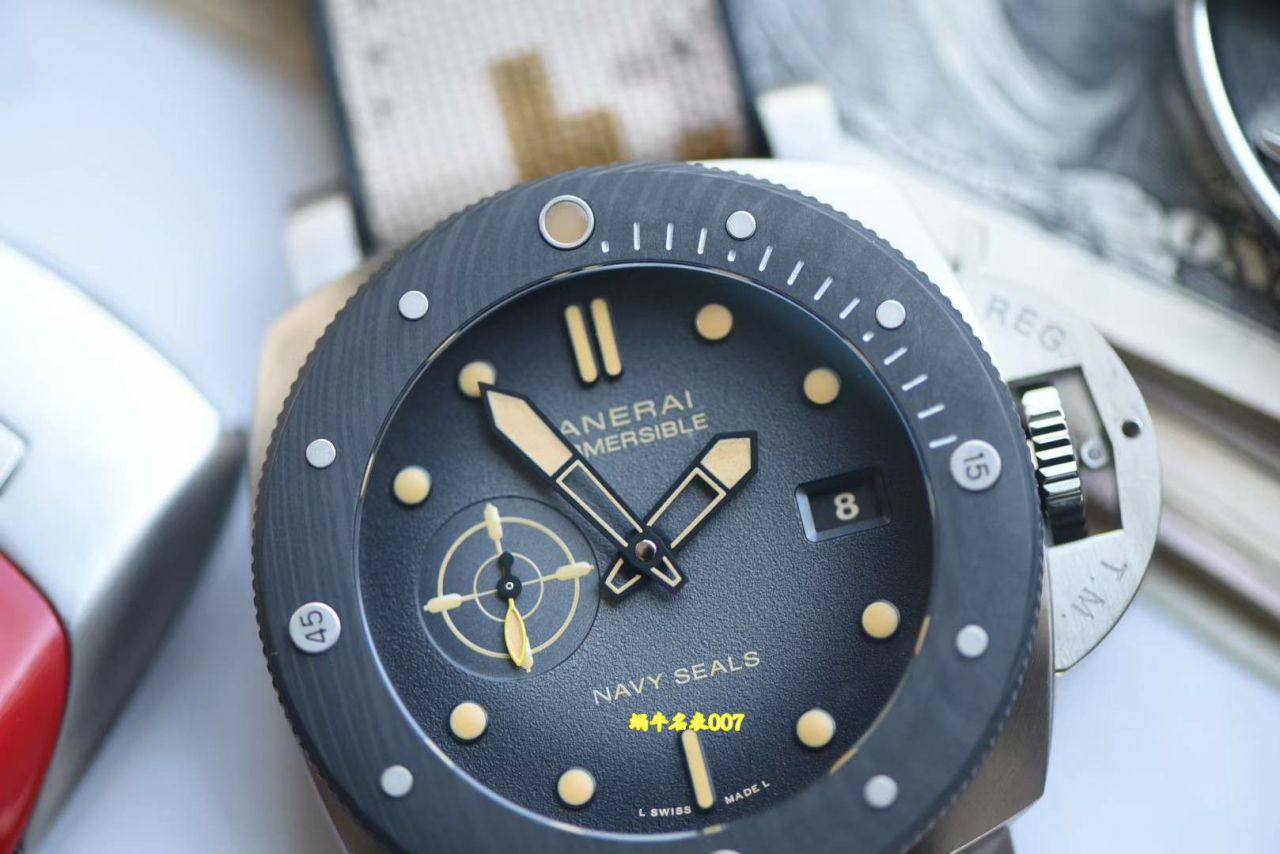  Video review VS PANERAI new product Submersible Navy SEALS series  PAM01669 watch / VSPAM01669Q
