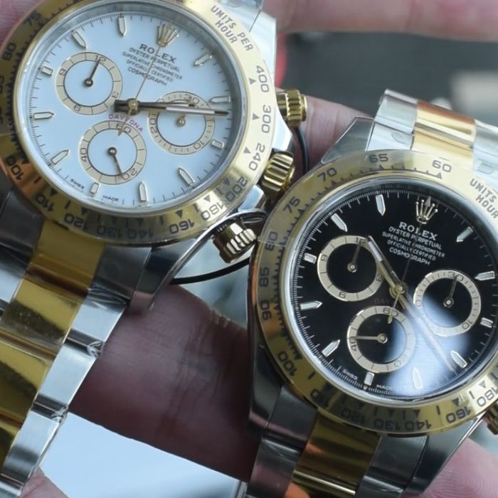  Video review VS Matching weight version 164g Rolex Daytona  replica m126503-0001，m126503-0003 watches 