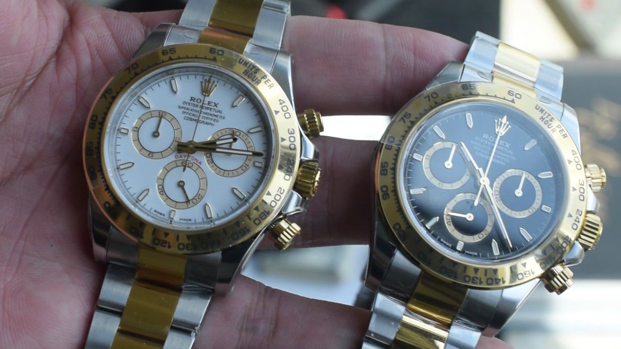  Video review VS Matching weight version 164g Rolex Daytona  replica m126503-0001，m126503-0003 watches  / R1009