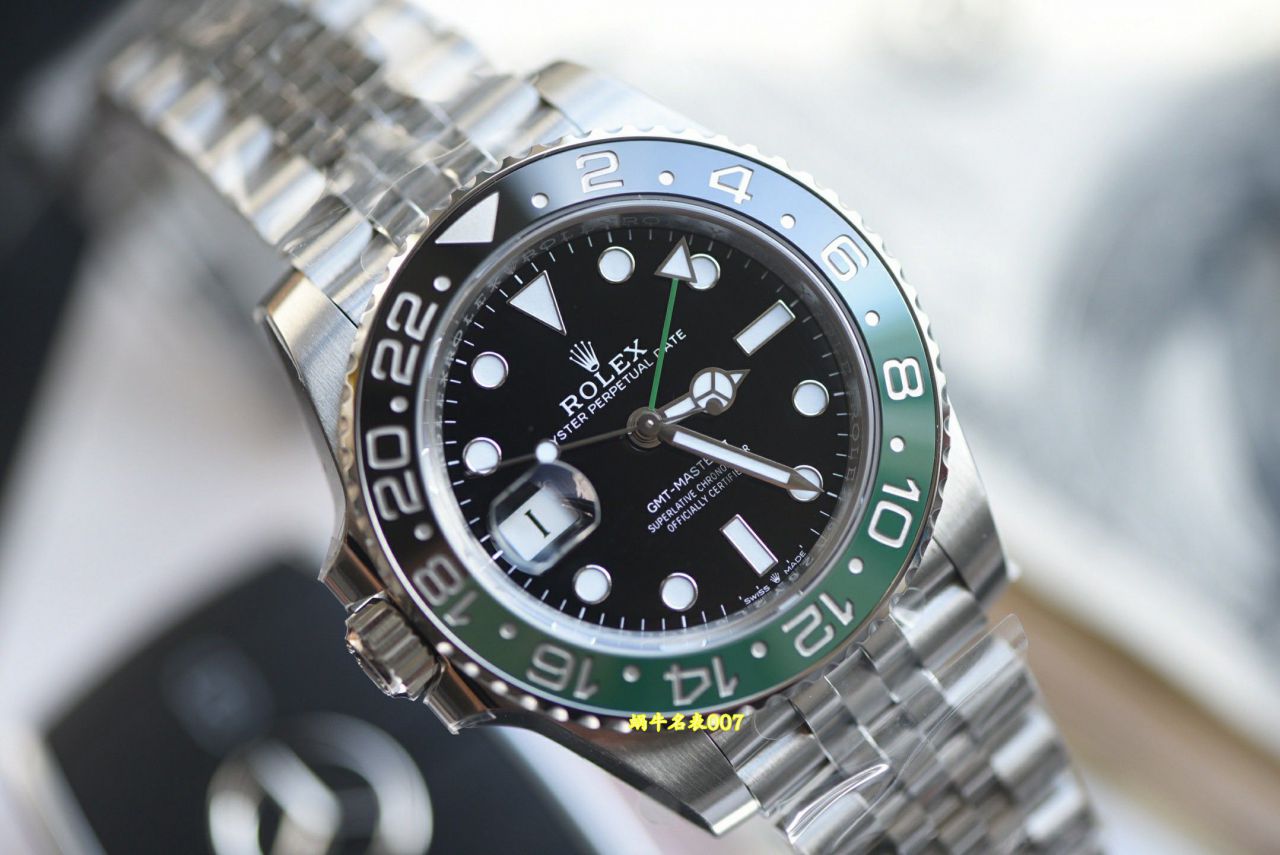  Video review VS Factory  replica Rolex GMT-Master  Left-handed Sprite Circle M126720VTNR-0001，m126720vtnr-0002 watches  / R1010