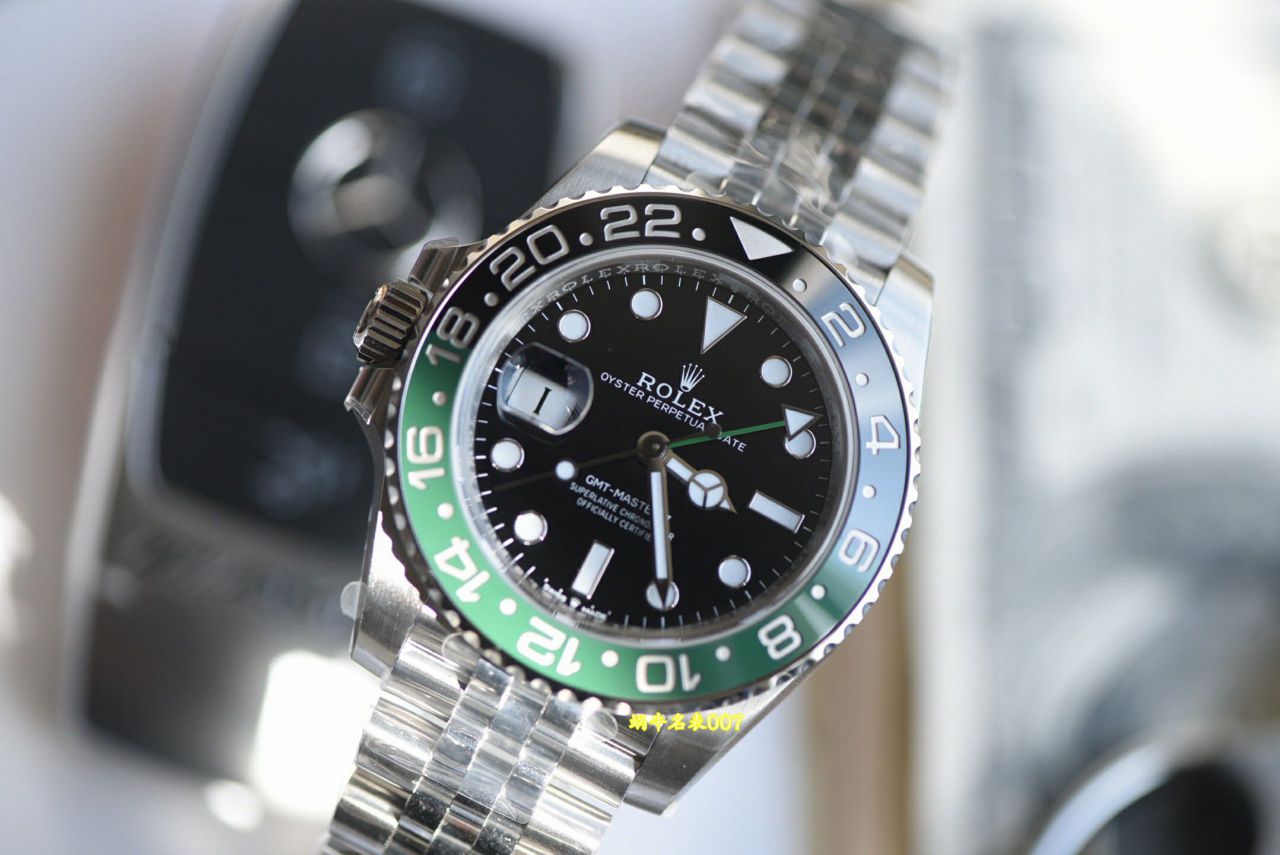  Video review VS Factory  replica Rolex GMT-Master  Left-handed Sprite Circle M126720VTNR-0001，m126720vtnr-0002 watches  / R1010