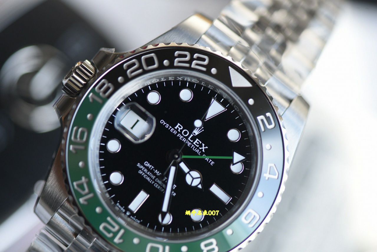  Video review VS Factory  replica Rolex GMT-Master  Left-handed Sprite Circle M126720VTNR-0001，m126720vtnr-0002 watches  / R1010