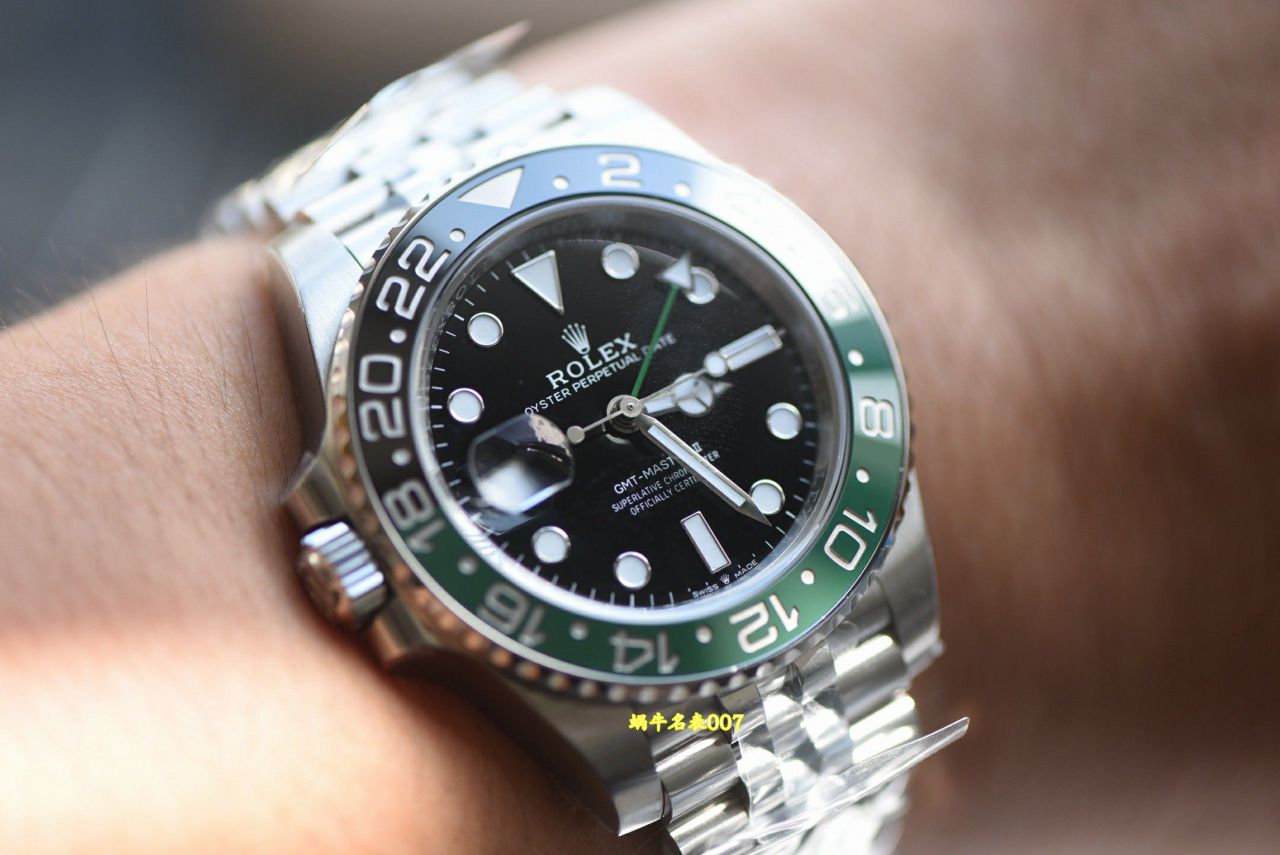  Video review VS Factory  replica Rolex GMT-Master  Left-handed Sprite Circle M126720VTNR-0001，m126720vtnr-0002 watches  / R1010