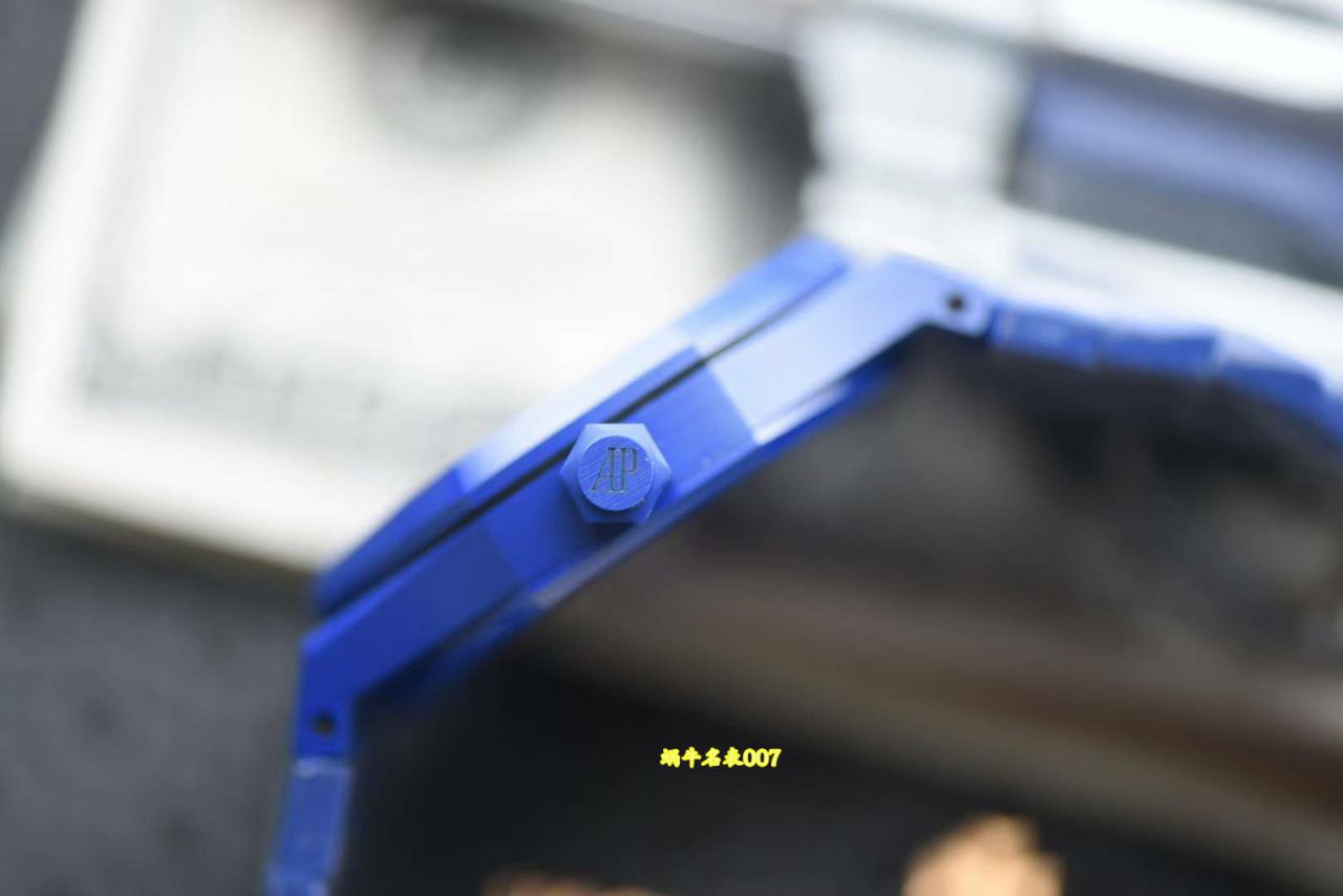 视频APS Audemars Piguetcal.4302 Customized movement 15500 100% ceramic style  watch / AP359