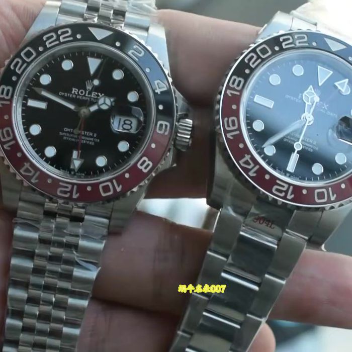  watch Video review Rolex GMT-Master  Coca Cola  Circle  （ Black and red circle ）