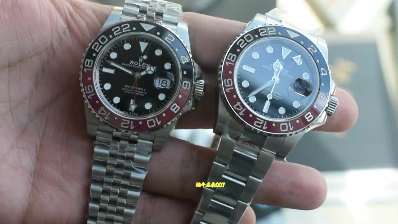 watch Video review Rolex GMT-Master  Coca Cola  Circle  （ Black and red circle ） / R1015