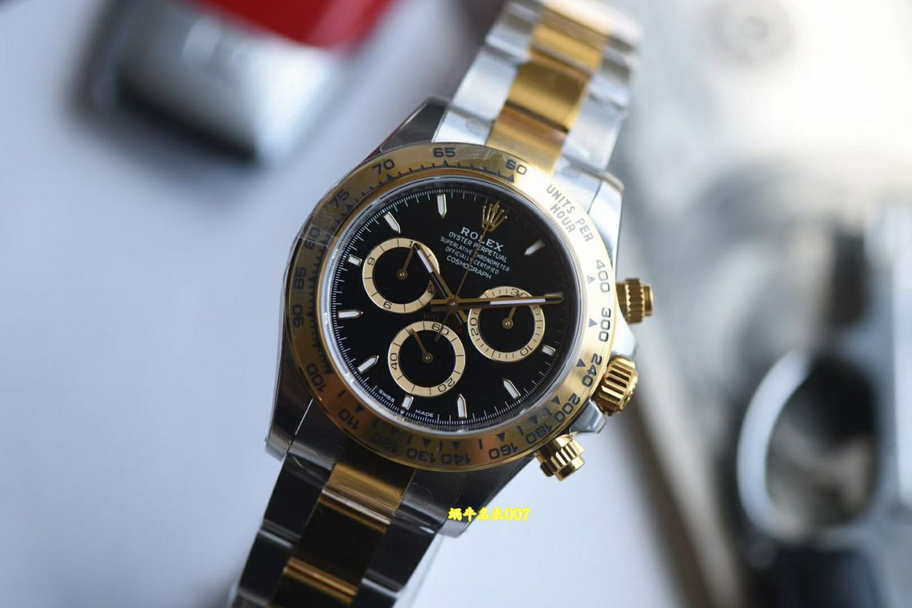  Video review VS Matching weight version 164g Rolex Daytona  replica m126503-0001，m126503-0003 watches  / R1009