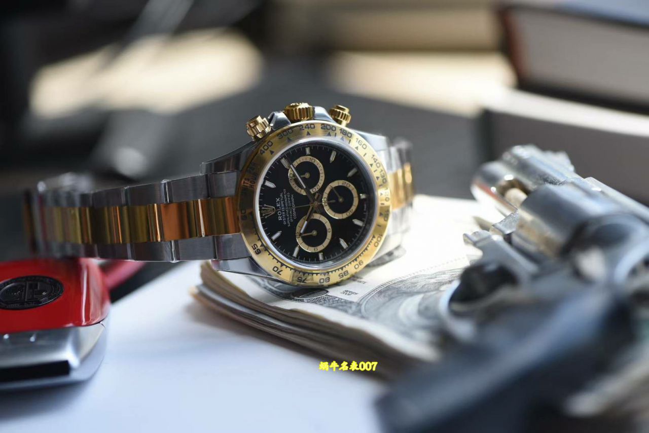  Video review VS Matching weight version 164g Rolex Daytona  replica m126503-0001，m126503-0003 watches  / R1009