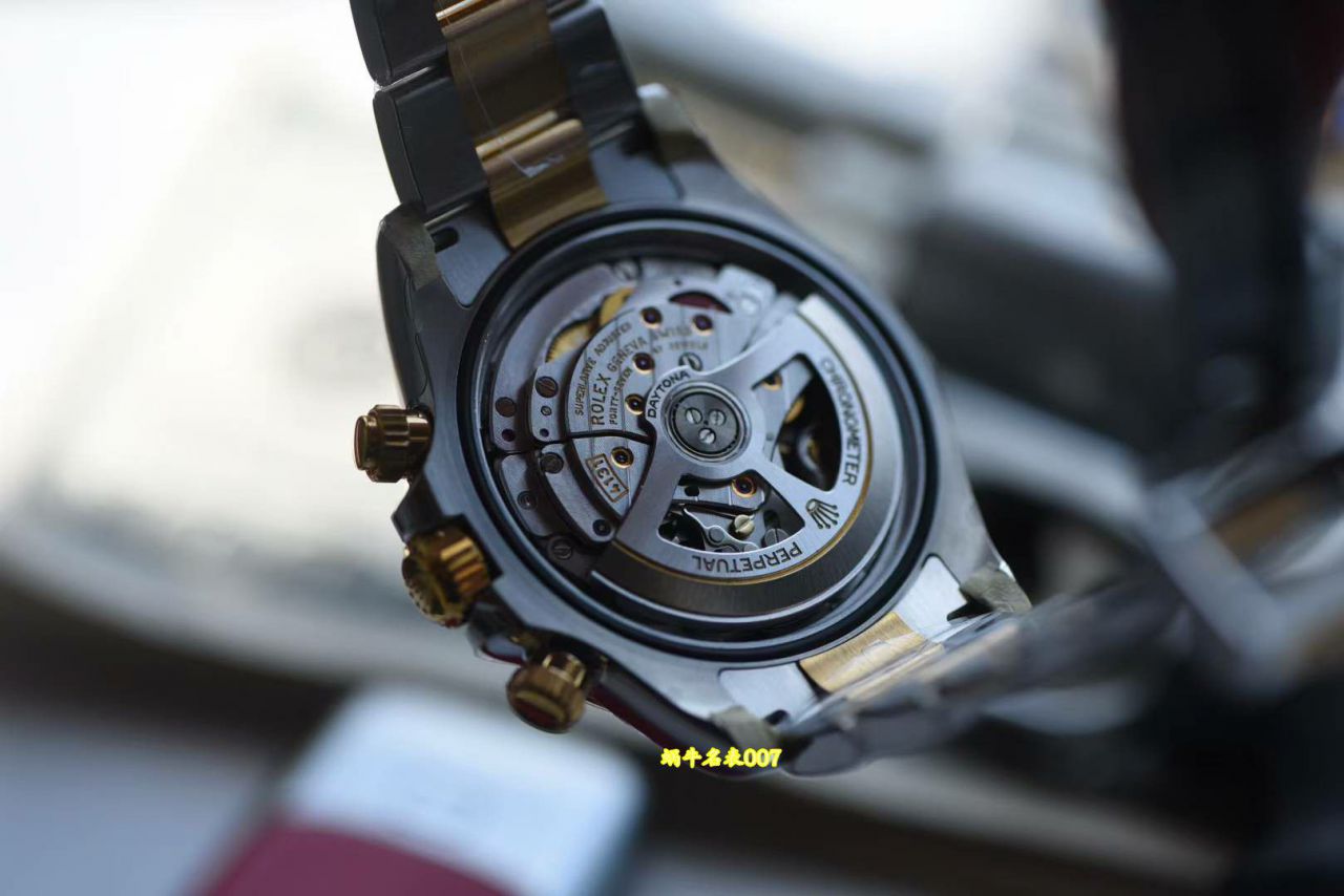  Video review VS Matching weight version 164g Rolex Daytona  replica m126503-0001，m126503-0003 watches  / R1009