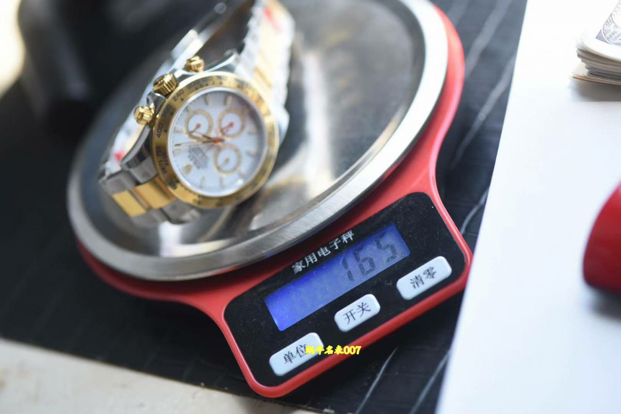 VS Factory  super  Matching weight version 4131 Rolex Daytona  exclusive  Matching weight version 164 gram m126503-0003 watch / R1019