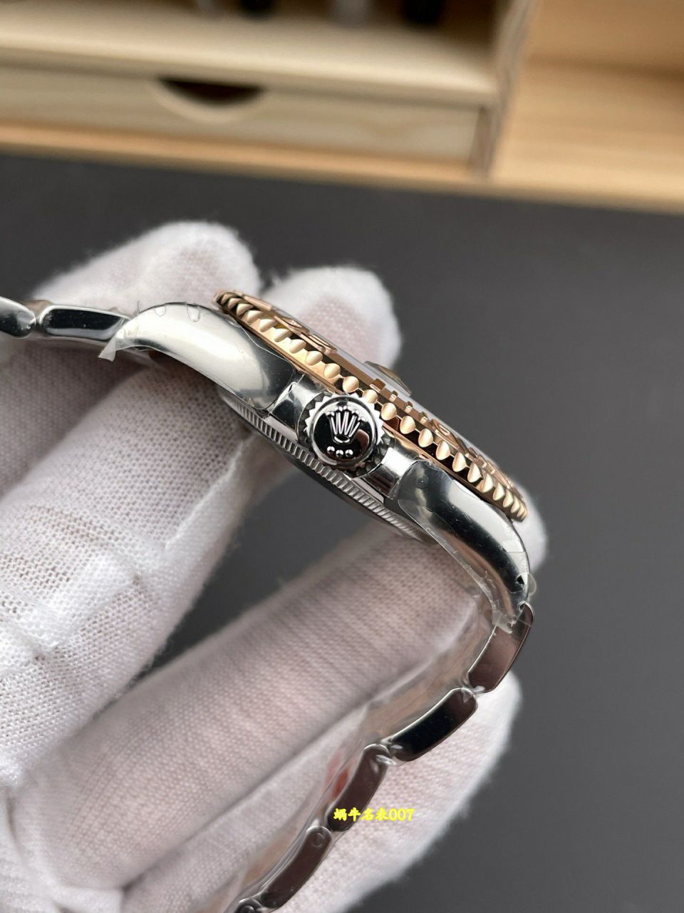 VS Factory  Rose Gold Yacht  chocolate  Dial Rolex Yacht-Master  series m126621-0001 watches  / R1021