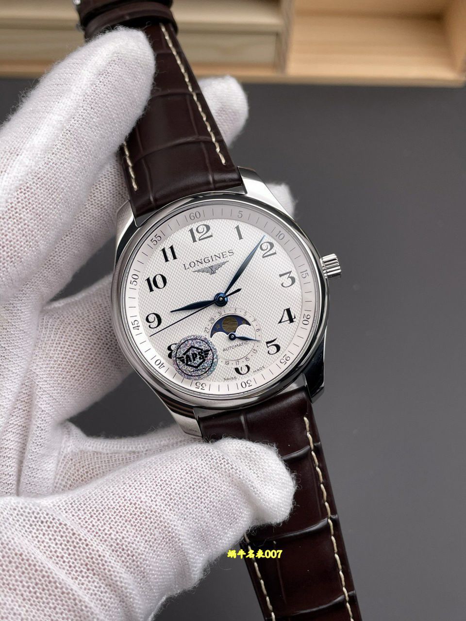 APS Factory  Longines Master Collection  Moon Phase TOP replica  series L2.909.4.78.3 watches  / L188