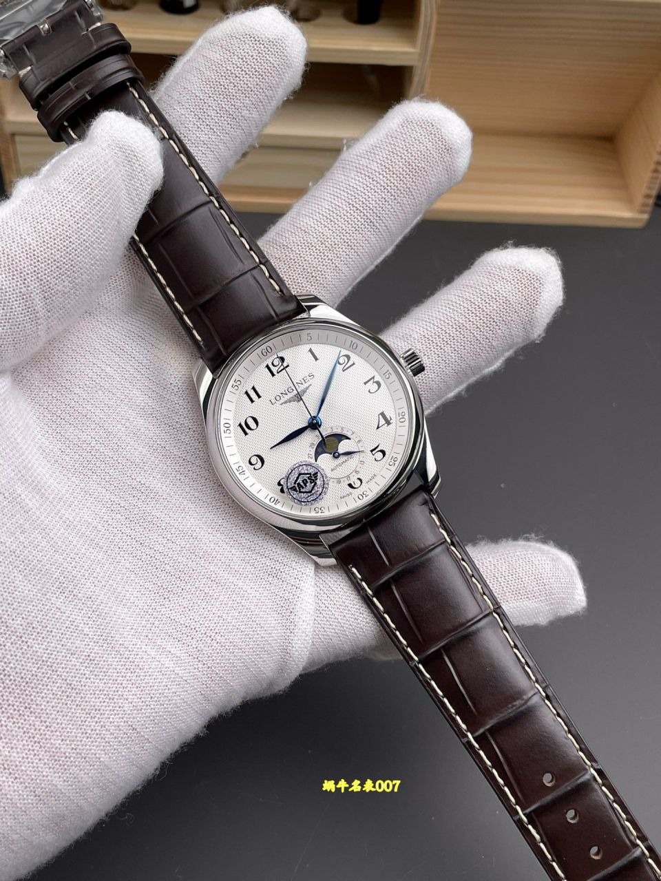 APS Factory  Longines Master Collection  Moon Phase TOP replica  series L2.909.4.78.3 watches  / L188