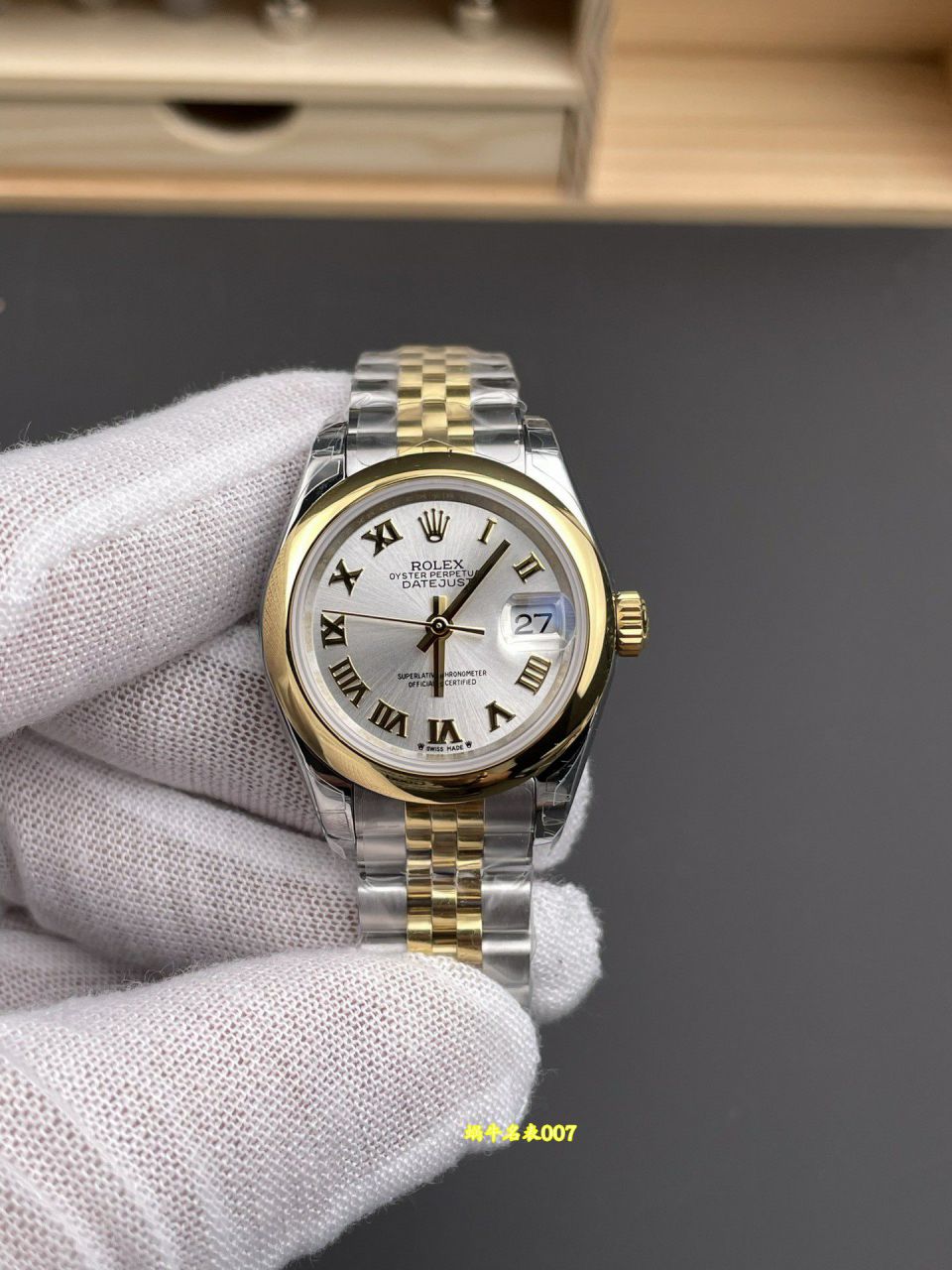 GS Rolex women   Two-Tone Gold   Datejust  series m279163-0024 watches  / R1022