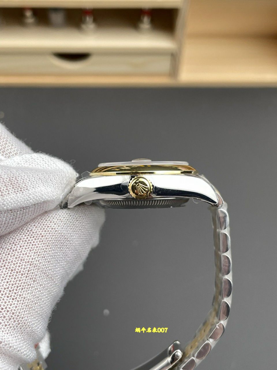 GS Rolex women   Two-Tone Gold   Datejust  series m279163-0024 watches  / R1022