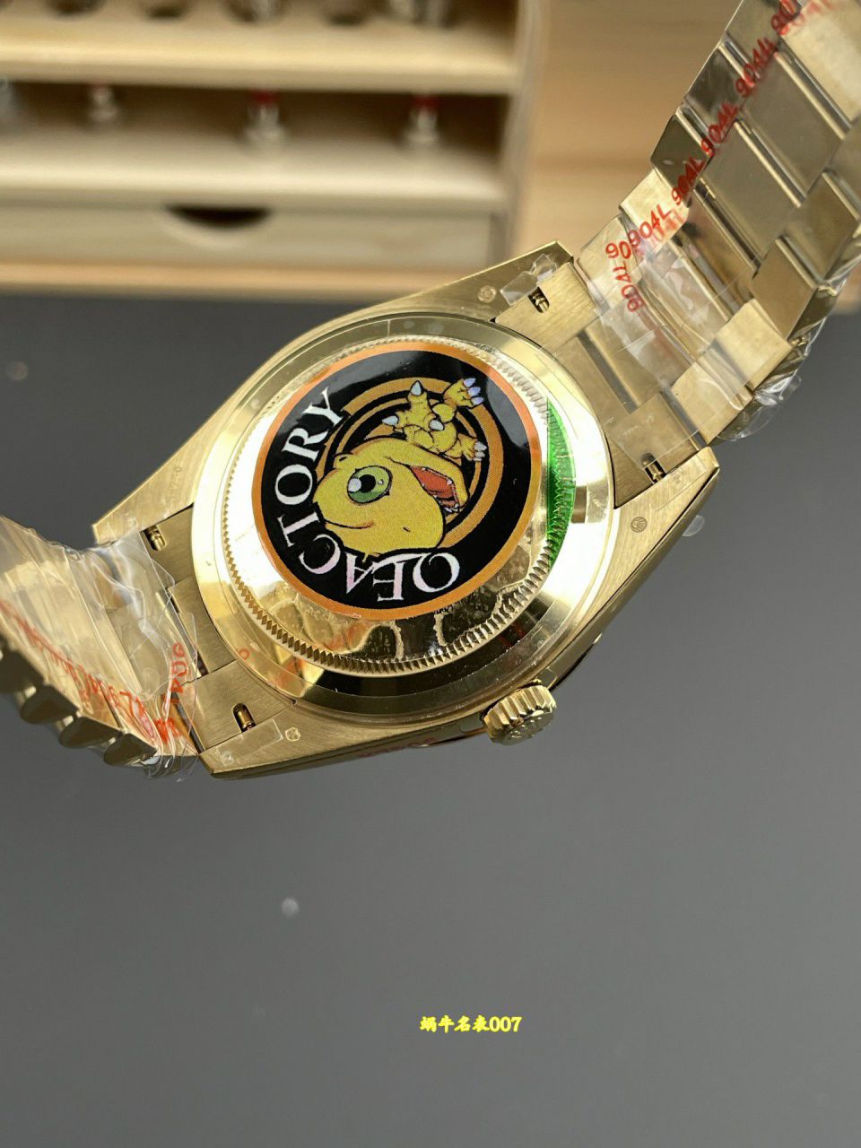 QF Factory  Matching weight version  Yellow rock sugar Rolex Day-Date  series m228238-0005 watches  / R1023