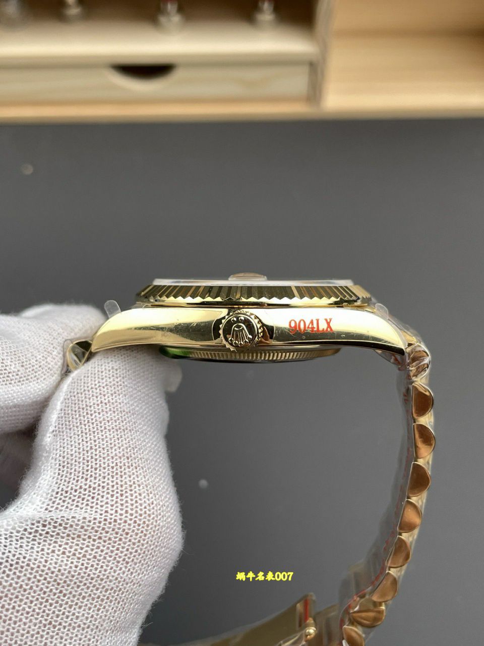 QF Factory  Matching weight version  Yellow rock sugar Rolex Day-Date  series m228238-0005 watches  / R1023