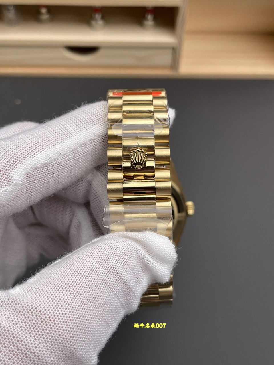 QF Factory  Matching weight version  Yellow rock sugar Rolex Day-Date  series m228238-0005 watches  / R1023