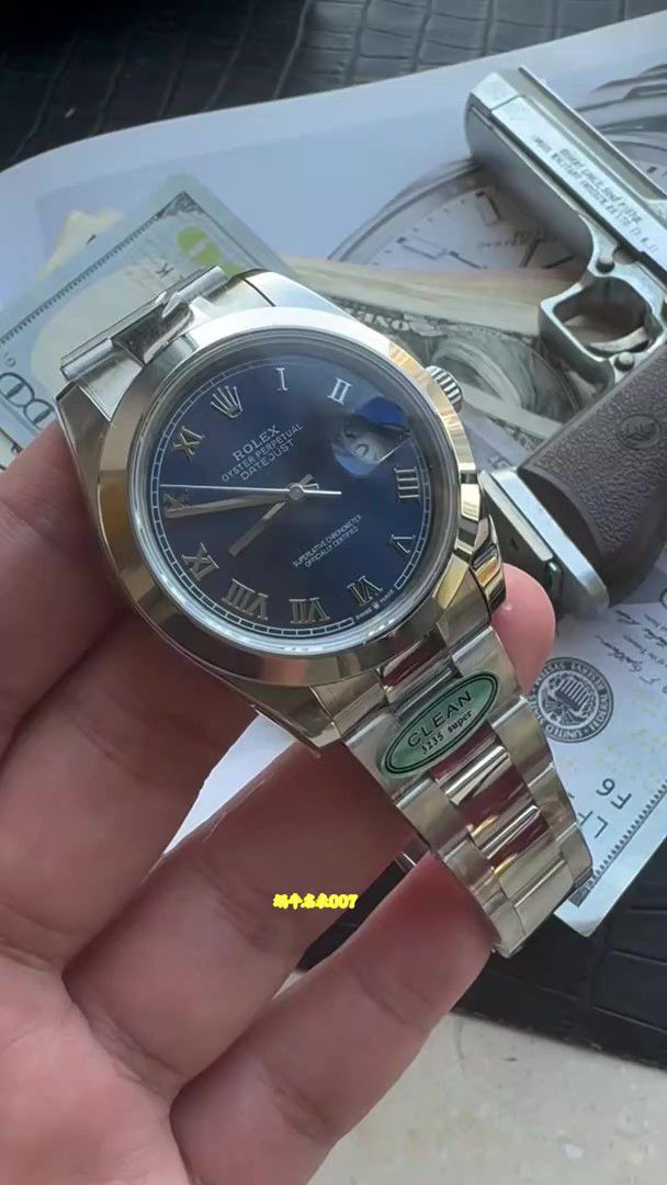 clean Factory  Rolex Datejust 41mm replica m126300-0017 watches  / R1025