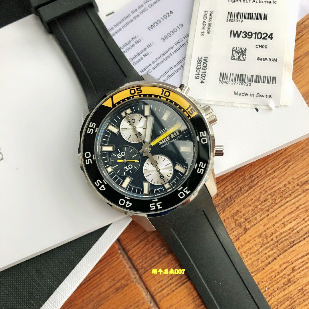  IWC Original watch Aquatimer  series IW376711，IW376702，IW376704 watches  / WG666