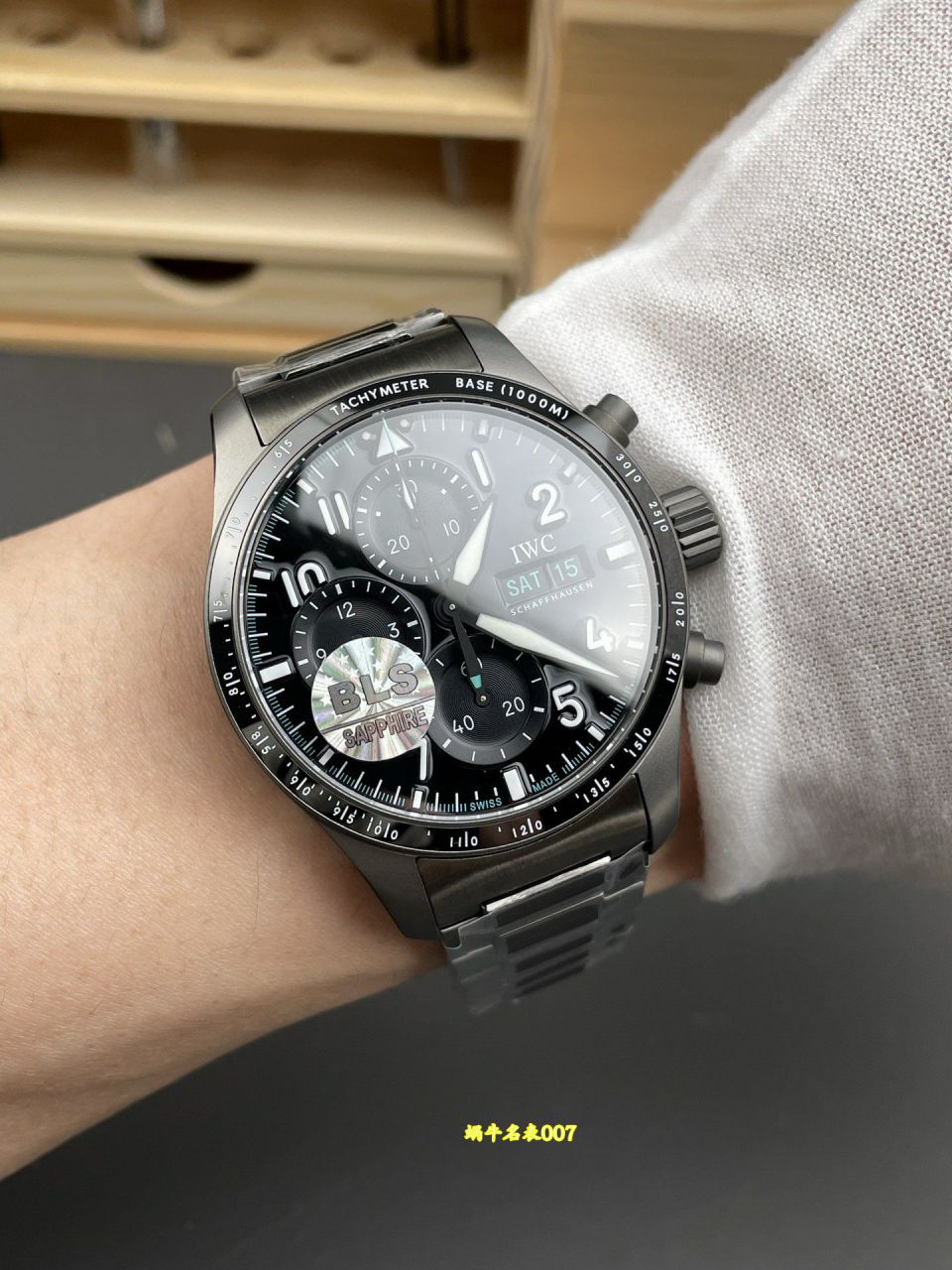 BLS Factory  IWC Pilot  series IW388307 watches  / WG667