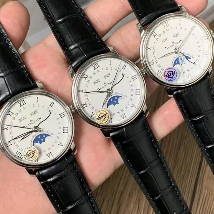 APS Factory  Blancpain classic series   real  Moon Phase 6654-1127-55B watches 