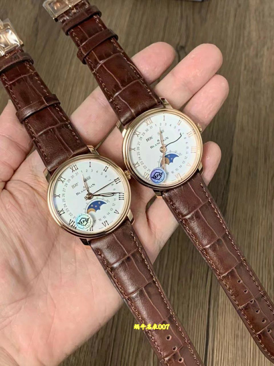 APS Factory  Blancpain classic series   real  Moon Phase 6654-1127-55B watches  / BP082