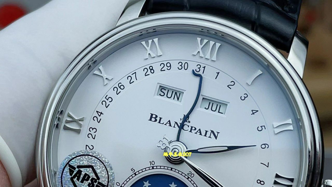 APS Factory  Blancpain classic series   real  Moon Phase 6654-1127-55B watches  / BP082