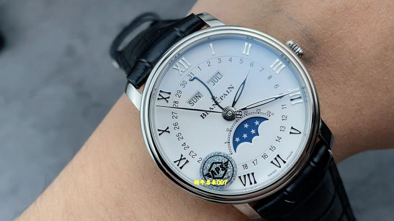 APS Factory  Blancpain classic series   real  Moon Phase 6654-1127-55B watches  / BP082