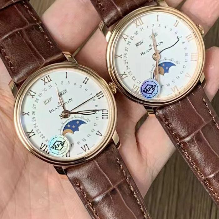 APS Factory  Blancpain classic series  TOP replica  watch6654-3642-55B watches 