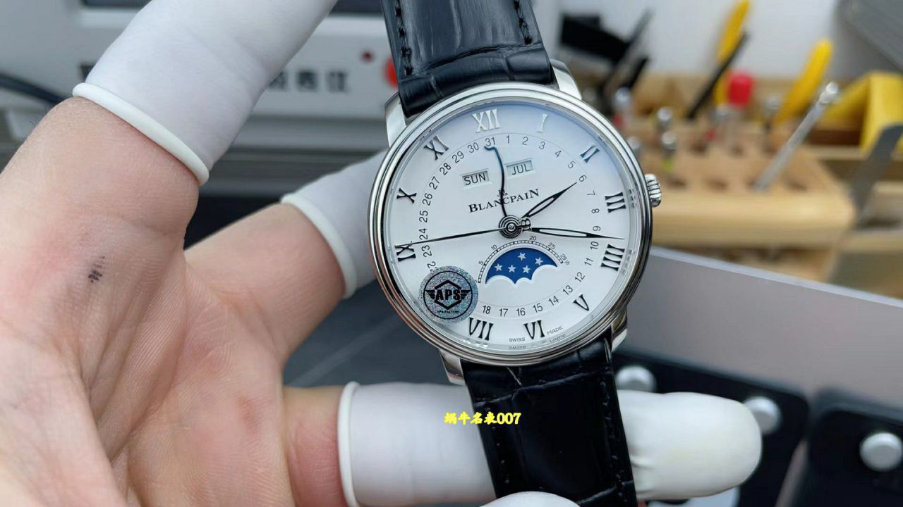 APS Factory  Blancpain classic series  TOP replica  watch6654-3642-55B watches  / BP083