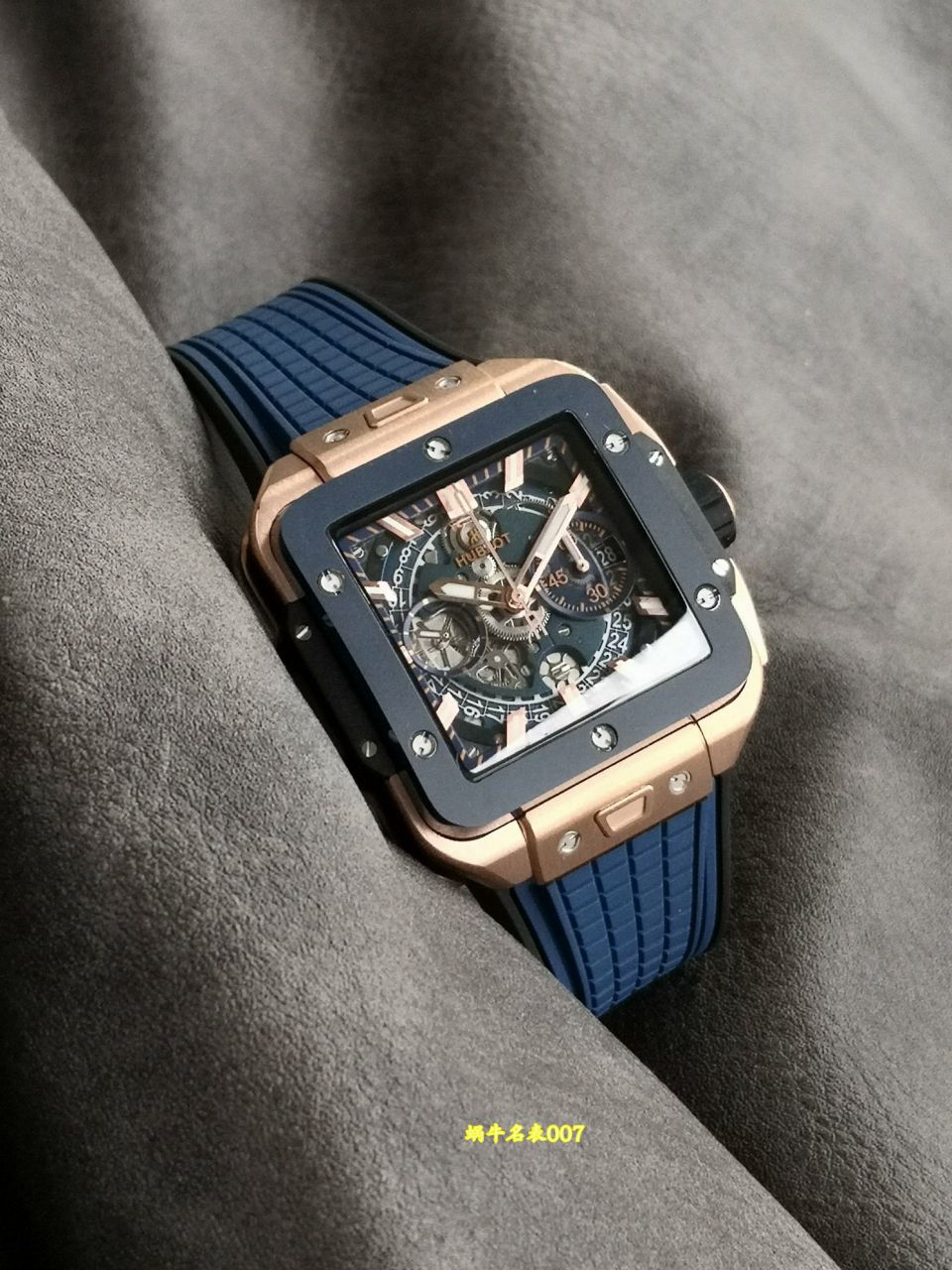 BBF Factory HublotSQUARE BANG UNICO series 821.NL.5170.RX watches  / YB157